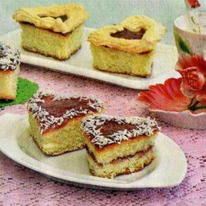 Пирожные «Валентинки»