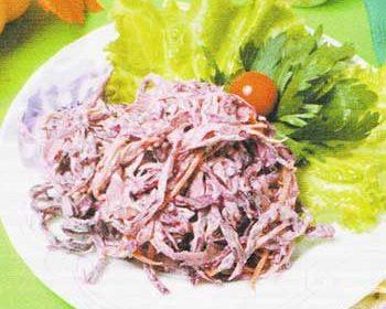 Салат из краснокочанной капусты «Коул-слоу»