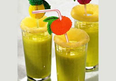 Напиток с киви и ананасом